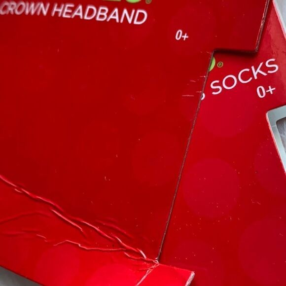 BABY Princess Headband & Socks Bundle NEW - Picture 7 of 7